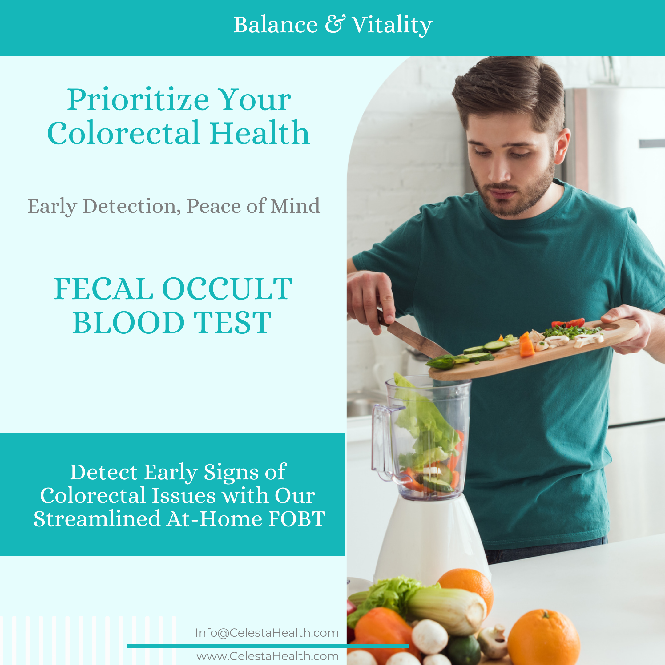 Stool Test for Colorectal/Gastrointestinal Health